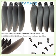 TAMAYO Remote Control Drone Parts, Black 58mm/66mm Folding Propeller Blades, Universal Plastic Quadc