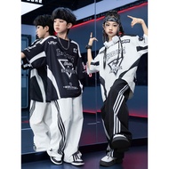 Street Dance Children's Trendy Clothing hiphop Children's Clothing Drum Performance Clothing Boys Hi