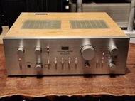 日本製 SANSUI 老山水 AU-D907F 超美綜合擴大機 已改八顆大型水晶柱香蕉座