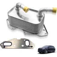 Uselection Compatible with 06E117021G Engine Oil Cooler with Gasket Kit Replacement for Audi A4 A5 A