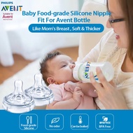 Baby Feeding Nipple Kids Caliber Fit for AVENT Bottle BPA Free Pacifier Anti Colic nipples Universal for all Nature Series Bottle Teats