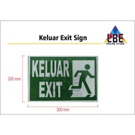 [CLEARANCE STOCK] Sign Exit Keluar (Defected Stock)