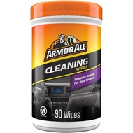 Armor All Car Cleaning Wipes, Wipes for Car Interior and Car Exterior, 90 Wipes Each