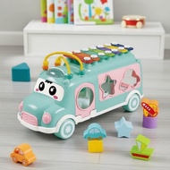 Baby Music Toy: Xylophone & Bus Piano - Ideal Christmas Gift  Mainan Muzik Bayi: Xylophone & Piano B
