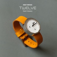 Handmade Leather watch Band For issey miyake twelve 38mm Case Designed This Model Especially.
