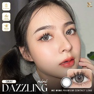 🔥คอนแทคเลนส์❤️ขนาด มินิ / กลาง❤️Dazzling / Mini Dazzling (We Wink) สี : Brown / Gray