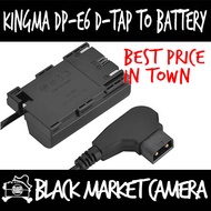 [BMC] Kingma DP-E6 D-Tap To Dummy Battery Power Supply Adapter (For Canon EOS R R5 R6 5D4 5D3 5D2 6D 6D2 7D 7D2 90D 80D)