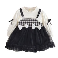 0 - 3 Tahun Gaun Anak Perempuan Cantik Lengan Panjang Dress Tutu Korea Anak Gaun Pesta Anak Model El