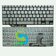 Keyboard Asus Vivobook 14 A420 A420u A420ua A420f X420 X420u X420ua silver