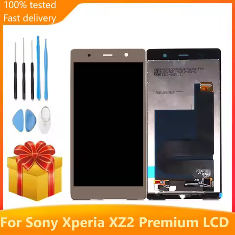 5.8" Original for Sony Xperia XZ2 Premium H8166, H8116, SOV38 LCD Touch Screen Digitizer for Sony XZ