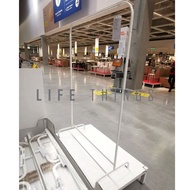 IKEA MULIG Clothes rack Rak baju Drying Racks Coat Rack (Free bubble wrap packaging)