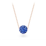 14K Rose Gold Birthstone September Color Necklace RS450
