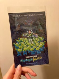 三眼仔 巴斯光年Postcard 東京迪士尼