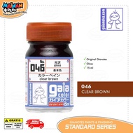 GAIANOTES Gaia Color 046 Clear Brown Paint Gundam Gunpla Model Kit Paint