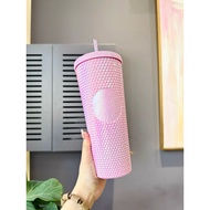 Starbuck pink plastic cup 710ml