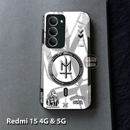 Redmi 15 Case - Redmi 15 4G & 5G Glass Softcase - Xiaomi Redmi 15 Casing - Silicone For Redmi 15 5G 