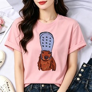 Dachshund Shirt - Cute Summer T-Shirt for Women