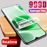 Full Curved Protective Hydrogel Film For Realme 10 9 8 7 Pro Plus 9i 8i C30 C35 C33 C30S C21 C21Y C1