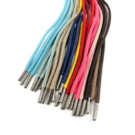 PAPEN round shoelaces, iron aglet shoelaces, various colors, colorful 6mm round shoelaces Tali Kasut