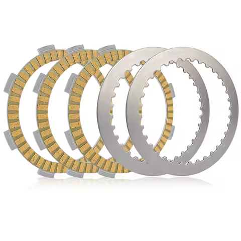 Clutch Friction Disc Steel Plate Kit For Honda CRF150F CBF125 CBF150 CB125F 22202-KTT-900 22201-MR8-