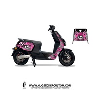 Hugsticker สติ๊กเกอร์ติดรถ สติ๊กเกอร์รถไฟฟ้า SKS Z2 ลายไฟ (Arai Fire)