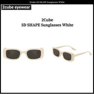 2Cube 5D SHAPE Sunglasses White