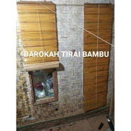 tirai bambu gulung buat jendela / kerei tirai bambu jendela / kerey tirai bambu jendela / kere wide
