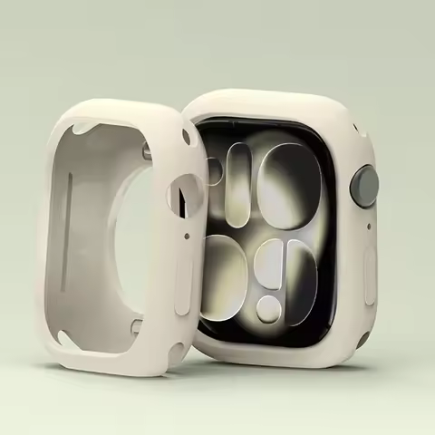 Case for Apple Watch 10 11 46mm 42mm Accessories Shockproof Protective Soft Rubber Bumper Shell Cove