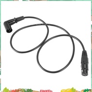 Right Angle Male to Female XLR Cable, Microphone Cord,  Signal Wire Cord for Equilibrium / Mixer / A
