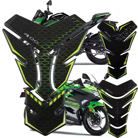 For Kawasaki Z400 Ninja 650 400 300 250 SL NINJA H2 H2R Motorcycle Gas Fuel Tank Pad Protector Stick