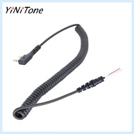 4-Wire Mic Cable for Baofeng UV-5RL/BF-F8+, Kenwood TK-270G/TK-278G/TK-378G, Puxing PX-777/PX-666, W