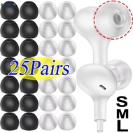 25/20/15Pairs S/M/L Replacement Headphones Eartips - Sweatproof Earphones Earbud Tips Accessory - Un