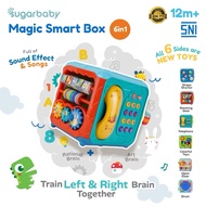 [NEW LAUNCH] Sugarbaby MAGIC SMART BOX 6in1 Educational Toys for Babies 12 Months + Montessori Busyb