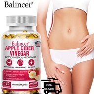 Apple Cider Vinegar, 1400mg น้ำส้มสายชูหมักจาก Apple เข้มข้น, 120 แคปซูลอาหาร, เพิ่มการเผาผลาญและเผาผลาญไขมัน