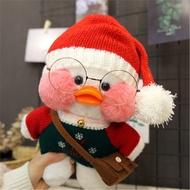 New Product Hot Sale 30Cm Cute Lalafanfan Cafe Duck Plush Toys Stuffed Soft Kawaii Duck Doll Animal Pillow Birthday Gift For Kids Children