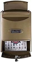 Post Box Wall Mounted Waterproof Mailbox Aluminum Galvanized Sheet Letter Box with Visible Window Dr