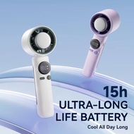 Turbo Fan High Speed Kipas Mini Kipas Portable 4000mAh Rechargeable 100/199-speed Adjustable digital