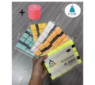 Combo quấn cán vợt Ixe mix màu - kèm quấn cốt 6x20m