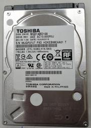 二手良品 TOSHIBA 1TB 2.5吋硬碟 MQ01ABD100   