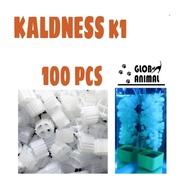 K1 MEDIA KALDNESS 100 PCS MEDIA FILTER AQUARIUM Pool KALDNES K1 1CM