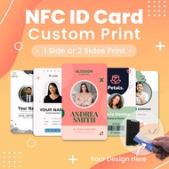 Custom Print NFC Digital Business Card/NFC Digital Name Card/Office Card/Kad Perniagaan Digital NFC
