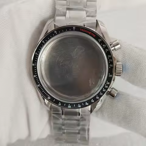 40mm VK63 VK64 Watch Case Bracelet Fit 32.5mm Dial No logo For Seiko Omega Seamaster VK63 Quartz Mov