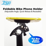 Trigo Foldable Bike Phone Holder (Suitable For Crius Titan Sava Java &amp; etc)