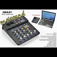Ashley Audio Mixer Speed Up 4 Channel Usb Bluetooth Original Speed Up4