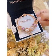 Pandora ของแท้ เงินแท้ 100% พร้อมจี้ส่งเป็นของขวัญให้แฟน หรือเนื่องมาจากวันเกิด 17cm One