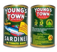 Young's Town Classic Tomato Sauce Sardines 155g.