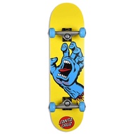 Santa Cruz Screaming Hand Yellow Mini 7.75" x 30.0" Skateboard Complete (7200424)