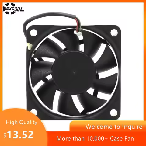 60mm ADDA AD0612MX-H93 6CM 6013 12V 0.18A Large Air Volume Fan Supports Speed Measurement 60x60x13mm
