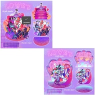 Standee anime Helluva Boss mica model Fizzovalli Asmodeus Vox Valentino Velvette 3 Vees study desk d