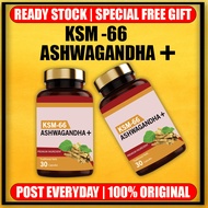 ASHWAGANDHA+KSM-66 Soft Gel Merawat Penyakit 3 Serangkai Original HQ 100% Murah Free Gift